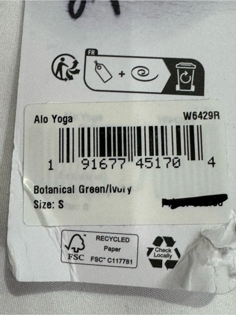 NWT Alo Yoga Airlift Bra Airbrush Streamlined Skirt Set Botanical Green Small
